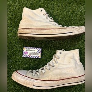 White high top converse